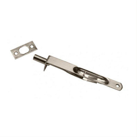Cal-Royal MB85R-15 6" Brass Security Bolt Satin Nickel