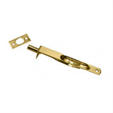Cal-Royal MB85R-5 6" Brass Security Bolt Antique Brass
