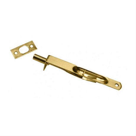 Cal-Royal MB85R-5 6" Brass Security Bolt Antique Brass