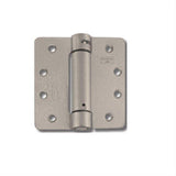 Cal-Royal NEWSH44R-15 4" x 4" Full Mortise 1/4" Radius Round Corner Spring Hinge Satin Nickel