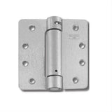 Cal-Royal NEWSH44R-26 4" x 4" Full Mortise 1/4" Radius Round Corner Spring Hinge Bright Polished Chrome