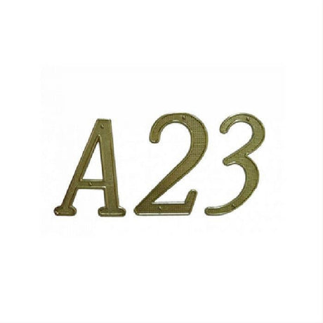 Cal-Royal PN20-2 4" Diecast House Number 2 Black