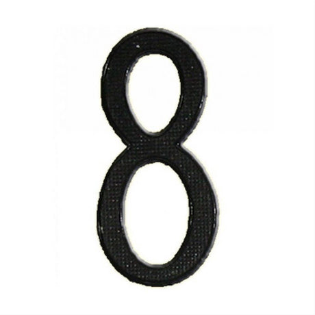 Cal-Royal PN20BK-1 4" Diecast House Number 1 Black
