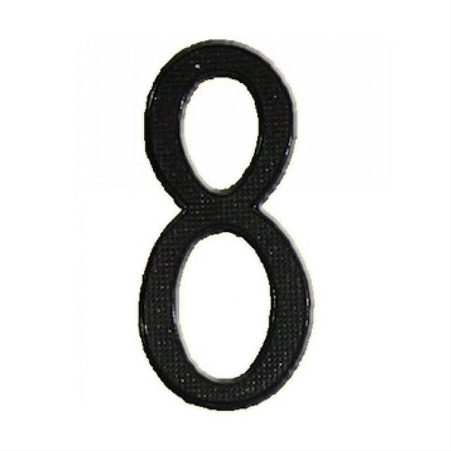 Cal-Royal PN20BK-1 4" Diecast House Number 1 Black