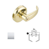 Cal-Royal RL03-26 Grade 2 Keyed Classroom Door Lever Lockset with 2-3/4" Backset Bright Polished Chrome