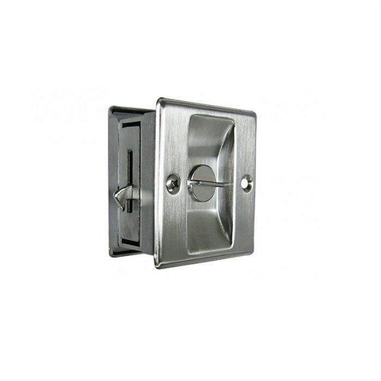 Cal-Royal SDL16-26 Privacy Sliding Door Lock Bright Polished Chrome
