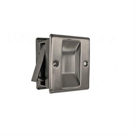 Cal-Royal SDL17-15 Passage Sliding Door Lock Satin Nickel