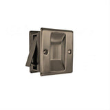 Cal-Royal SDL17-15A Passage Sliding Door Lock Satin Nickel Blackened