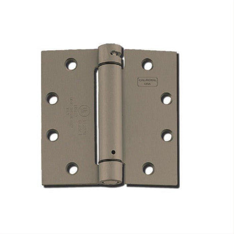 Cal-Royal SH140-10A 4.5 x 4.5 Spring Hinges Sold in Pairs Satin Bronze Blackened