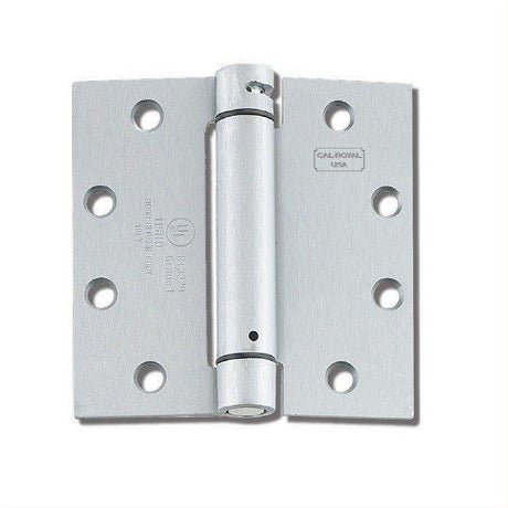 Cal-Royal SH140-26 4.5 x 4.5 Spring Hinges Sold in Pairs Bright Polished Chrome