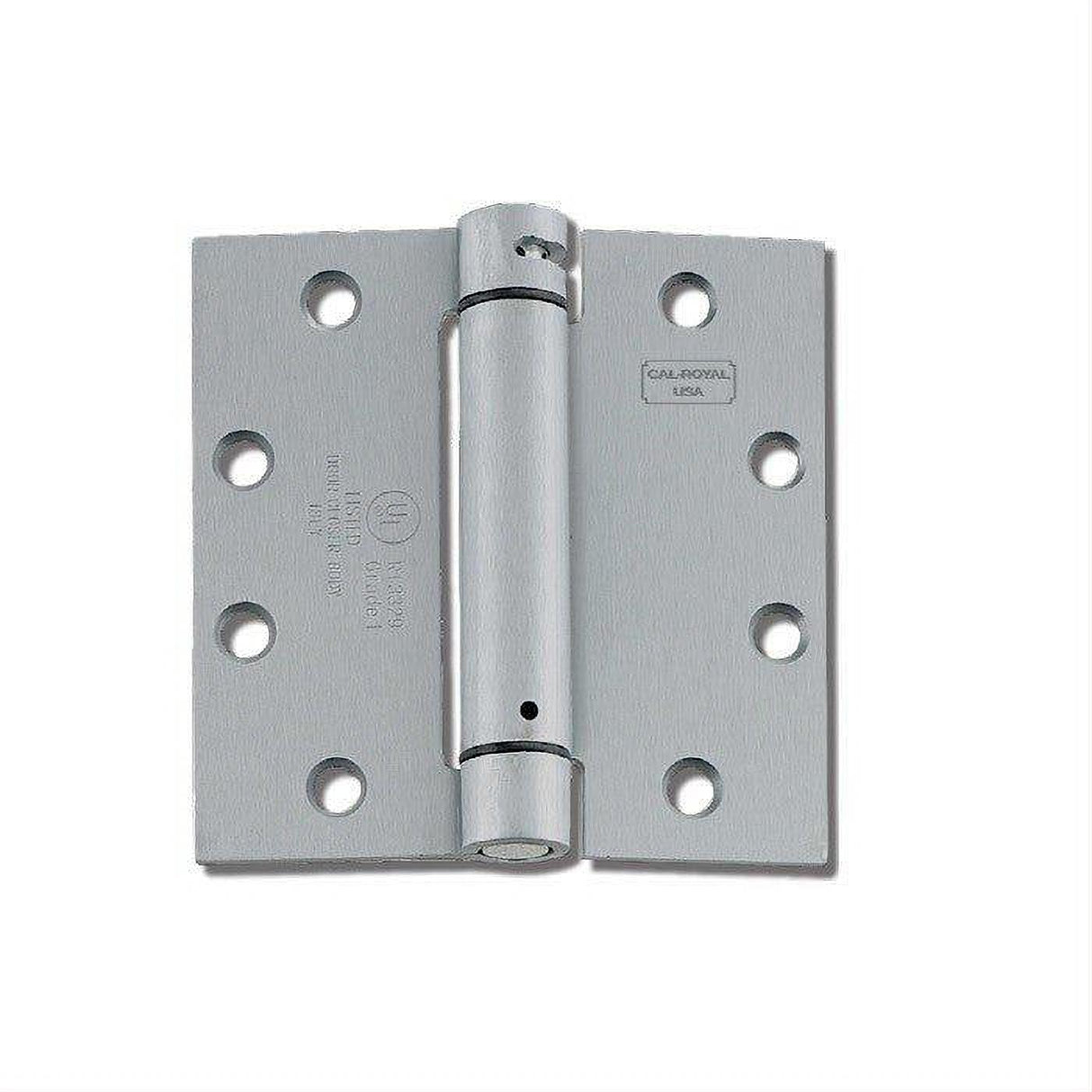 Cal-Royal SH140-26D 4.5 x 4.5 Spring Hinges Sold in Pairs Satin Chrome