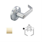 Cal-Royal SL03-3 Grade 2 Keyed Classroom Door Lever Lockset with 2-3/4" Backset Bright Polished Brass