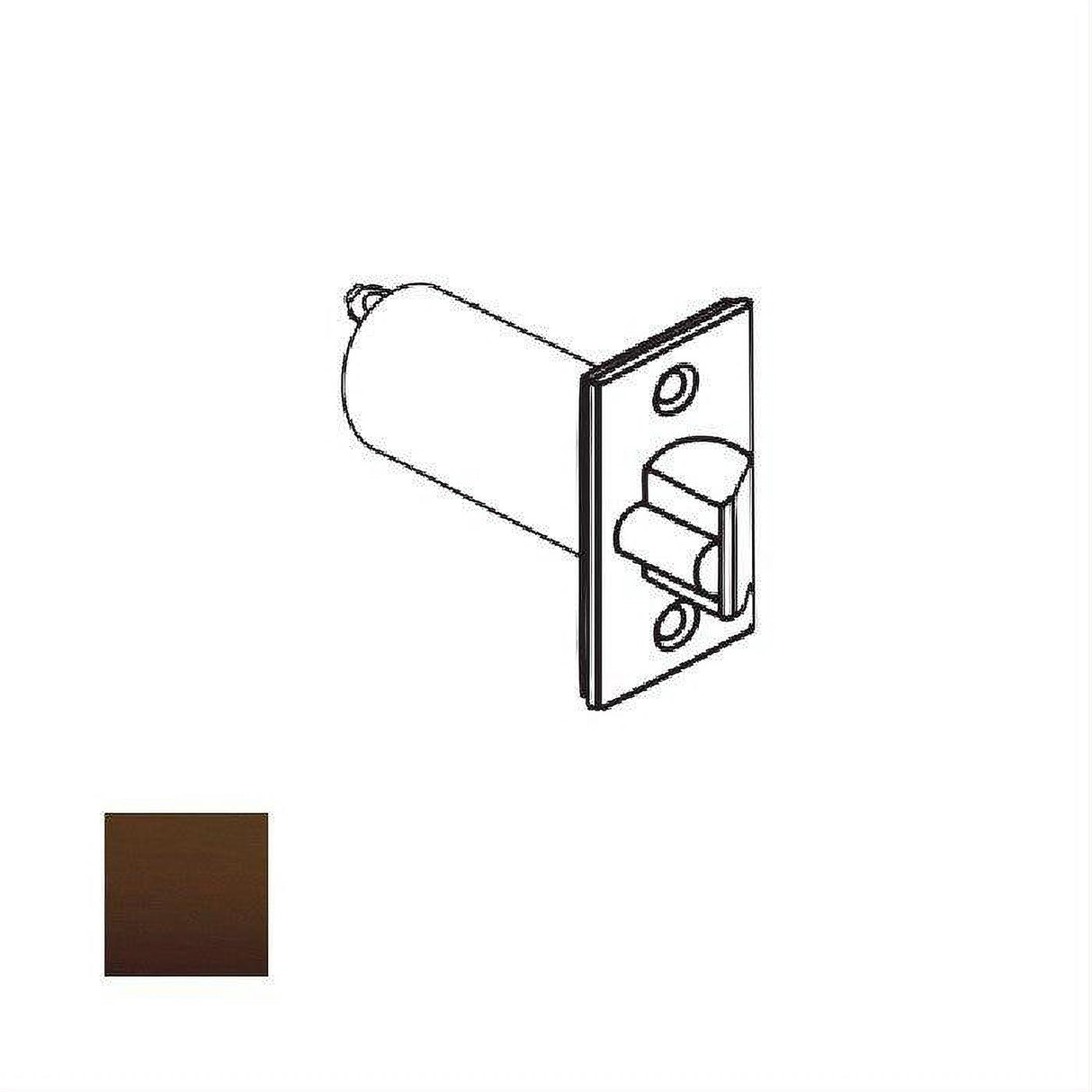 Cal-Royal SLD238-10B Grade 2 UL Deadlatch with 2-3/8" Backset Oil Rubbed Dark Bronze