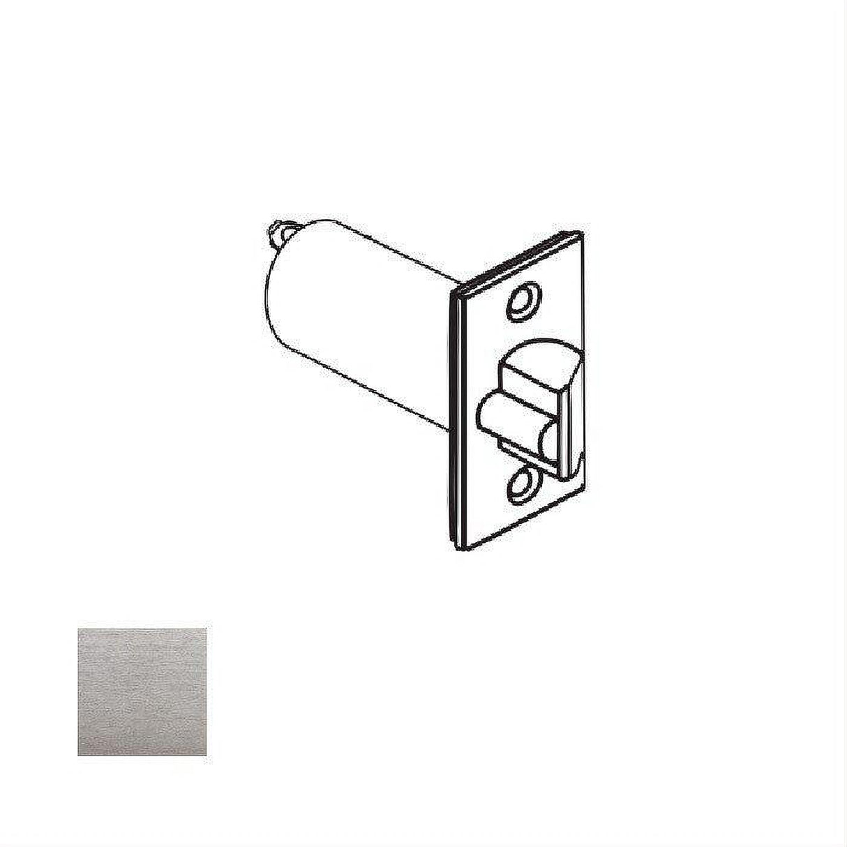 Cal-Royal SLD238-26D Grade 2 UL Deadlatch with 2-3/8" Backset Satin Chrome