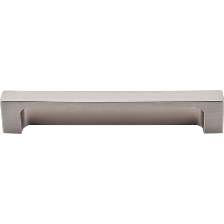 Top Knobs TK276BSN Modern Metro 5" Center to Center Finger Pull Brushed Satin Nickel