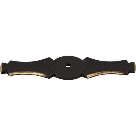 Top Knobs M171 Celtic Backplate Knob Backplate Dark Antique Brass