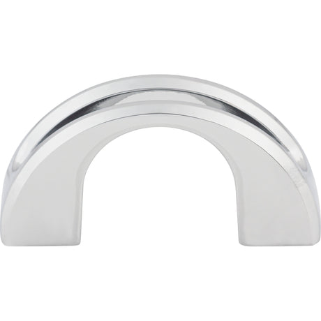 Top Knobs TK617PC Tango U 1 1/4" Center to Center Finger Pull Polished Chrome
