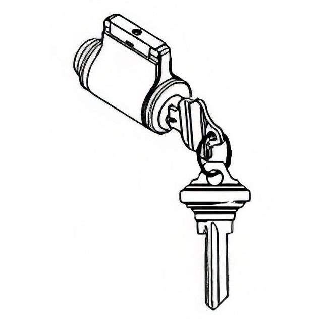 Better Home Products CCYLSSLEVPB polished brass entry lever cylinder