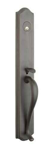 Copper Creek CD4610TB tuscan bronze single cylinder handleset