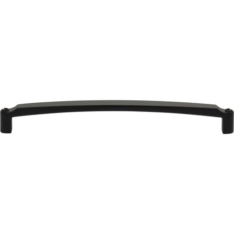 Top Knobs TK3174BLK Haddonfield 7 9/16" Center to Center Bar Pull Flat Black