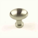 Century Hardware 10306-15 Elite 1-1/4" DIA Oval Cabinet Knob Satin Nickel
