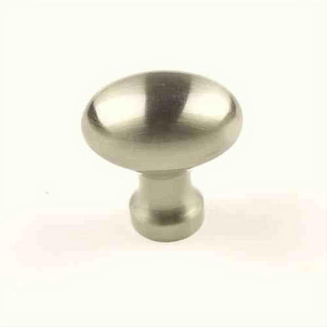 Century Hardware 10306-15 Elite 1-1/4" DIA Oval Cabinet Knob Satin Nickel