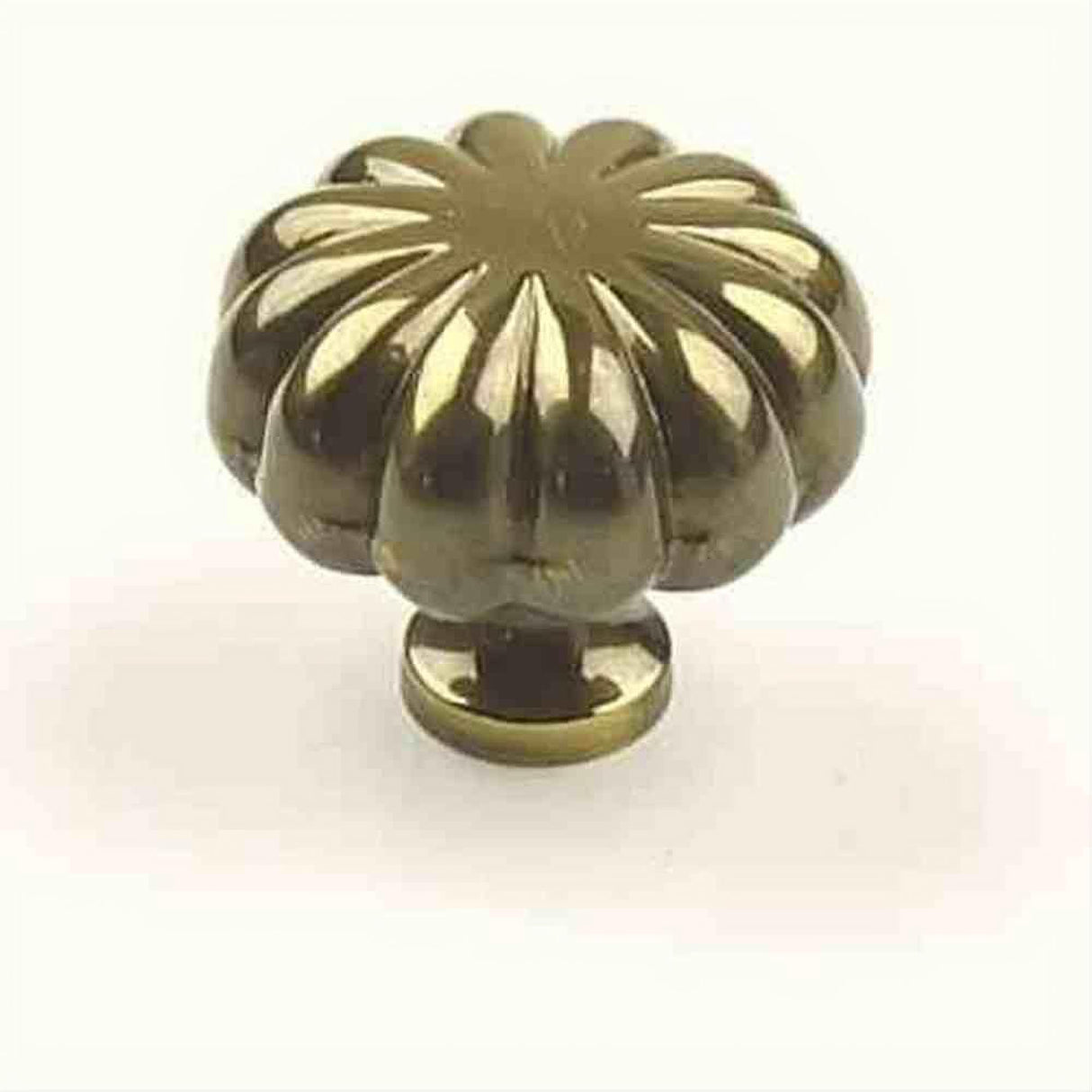 Century Hardware 10335-PA Plymouth 1-1/4" DIA Mushroom Cabinet Knob Polished Antique