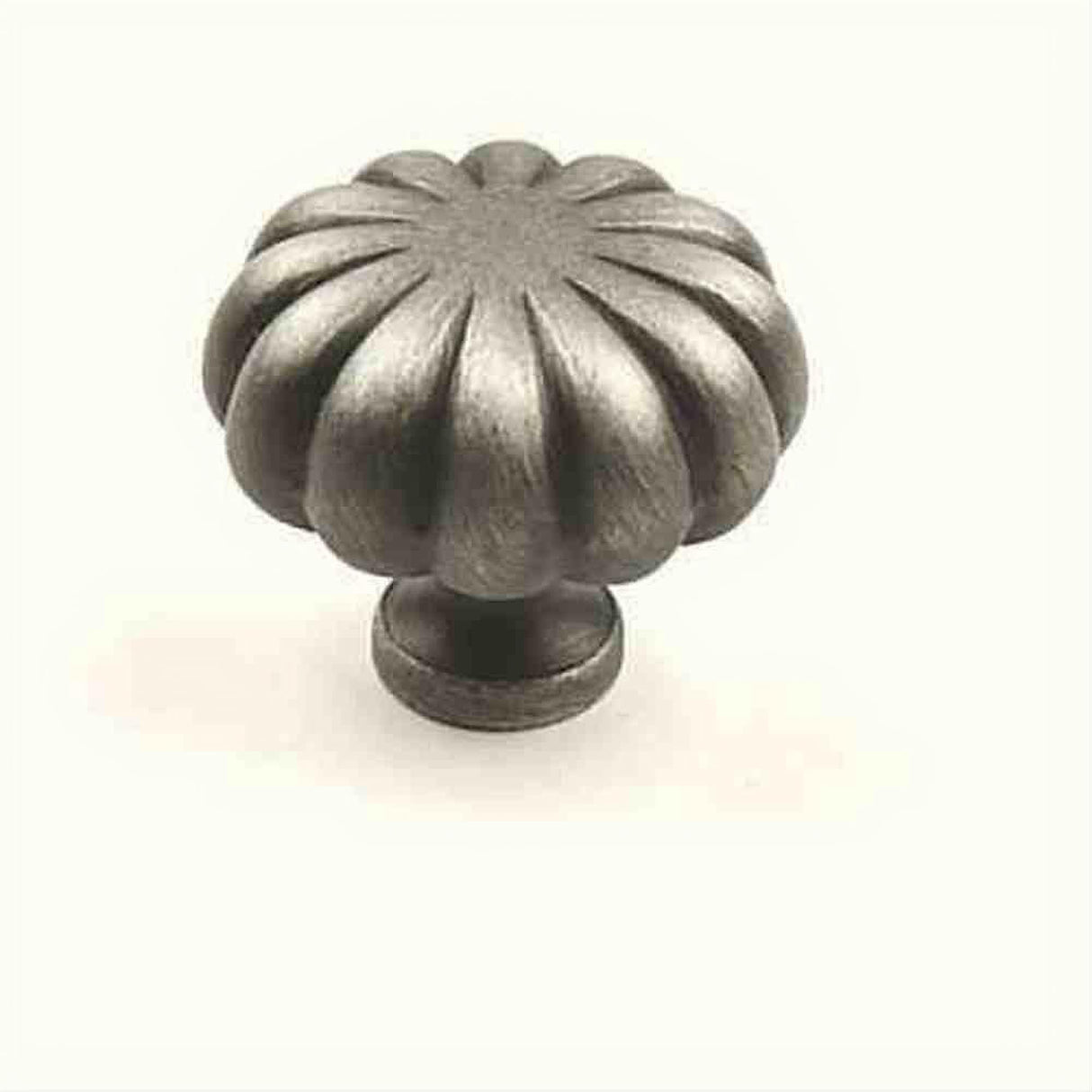 Century Hardware 10335-WP Plymouth 1-1/4" DIA Mushroom Cabinet Knob Weathered Pewter