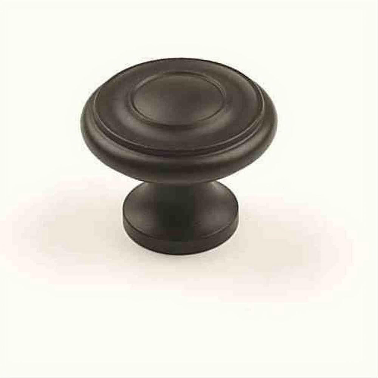 Century Hardware 11426-10B Plymouth 1-1/4" DIA Mushroom Cabinet Knob Oil Rubbed Bronze