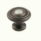 Century Hardware 11426-WP Plymouth 1-1/4" DIA Mushroom Cabinet Knob Weathered Pewter