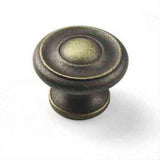 Century Hardware 11428-WB Plymouth 1-1/2" DIA Mushroom Cabinet Knob Weathered Brass