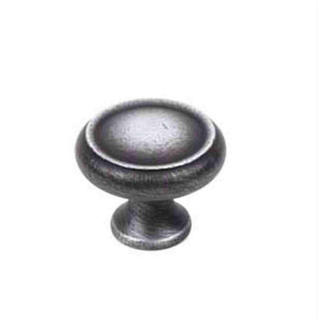 Century Hardware 11626-WP-P Plymouth 1-1/4" DIA Cabinet Knob Weathered Pewter