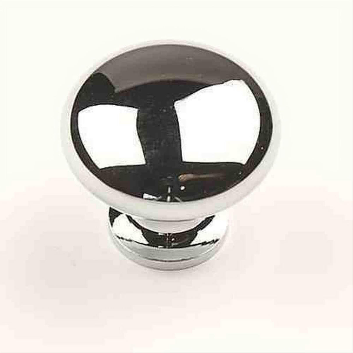 Century Hardware 12016-26 Saturn 1-1/4" DIA Mushroom Cabinet Knob Polished Chrome