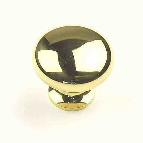 Century Hardware 12016-3 polished brass cabinet knob