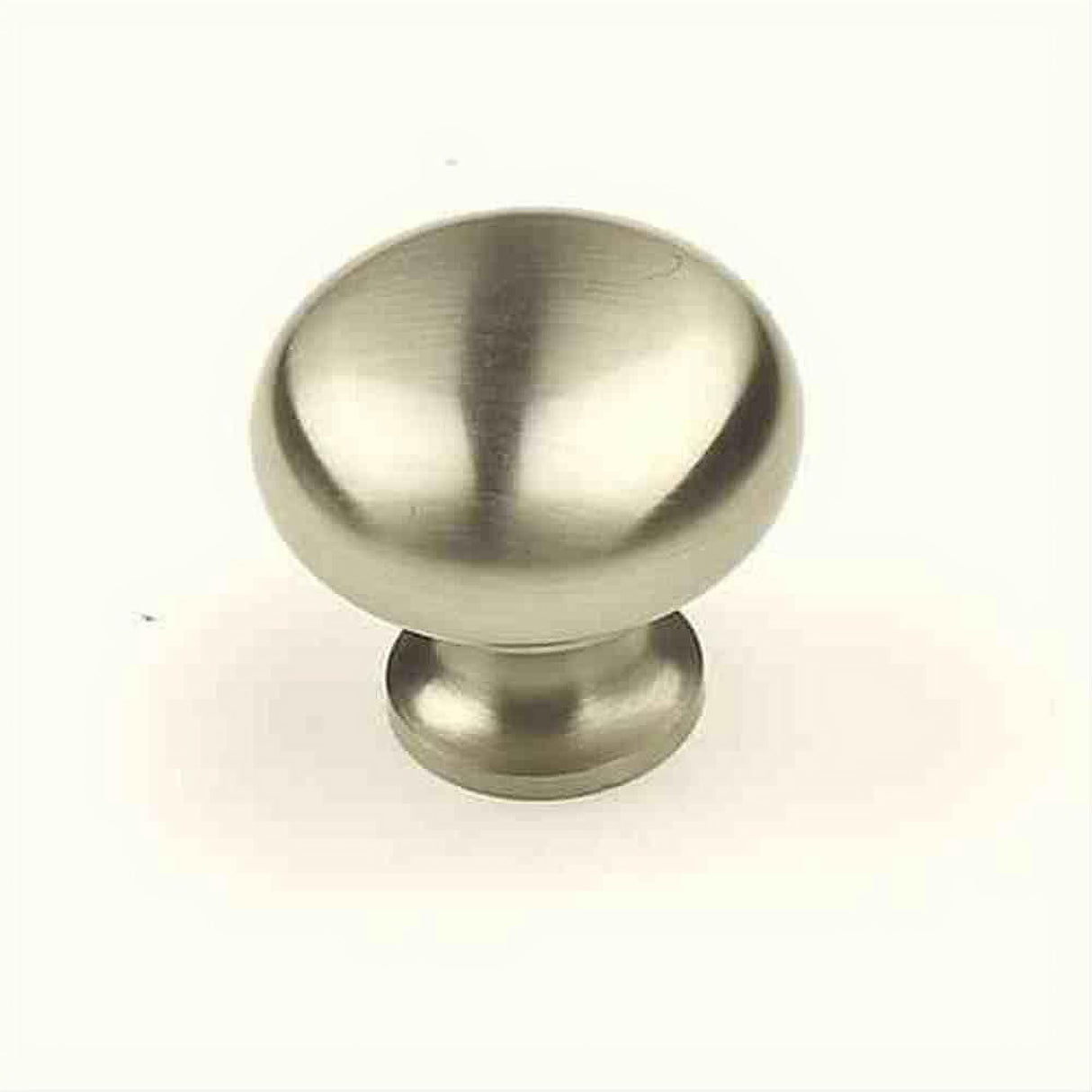 Century Hardware 12405-15 Elite 1-1/4" DIA Mushroom Cabinet Knob Satin Nickel