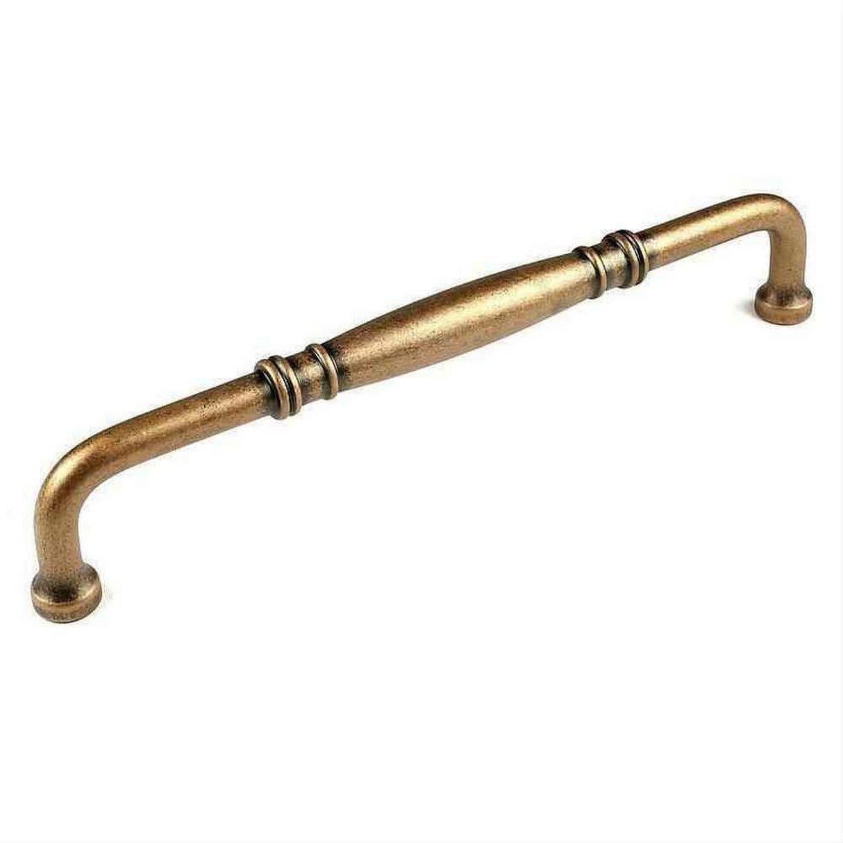 Century Hardware 13849E-AC Solid Brass 12" Centers Cabinet Appliance Pull Aged Copper