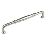 Century Hardware 13849E-DSN Solid Brass 12" Centers Cabinet Appliance Pull Dull Satin Nickel