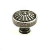 Century Hardware 15326-AS Hartford 1-1/4" DIA Mushroom Cabinet Knob Aged Silver