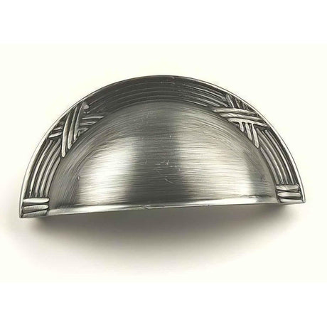 Century Hardware 15543-ASH Georgian 3" Centers Cup Pull Antique Pewter