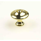Century Hardware 15825-3 Hartford 1-3/16" DIA Mushroom Cabinet Knob Polished Brass