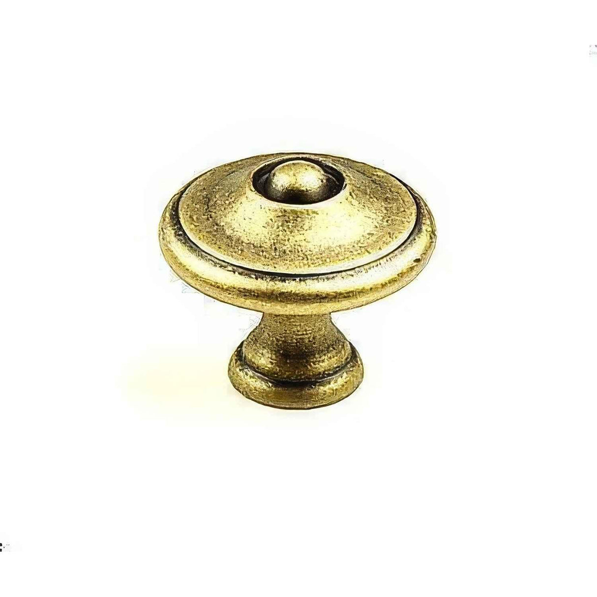 Century Hardware 15825-3B Hartford 1-3/16" DIA Mushroom Cabinet Knob Aged English
