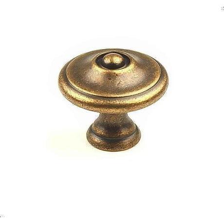 Century Hardware 15825-AC Hartford 1-3/16" DIA Mushroom Cabinet Knob Aged Copper