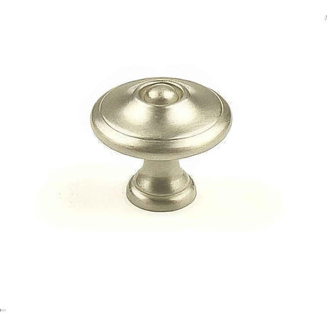 Century Hardware 15825-DSN Hartford 1-3/16" DIA Mushroom Cabinet Knob Dull Satin Nickel