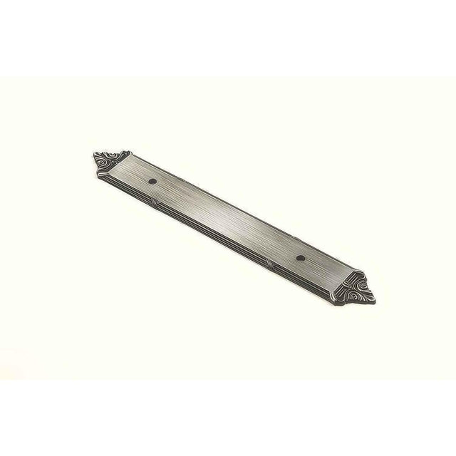 Century Hardware 16069-ASH Georgian 96 MM Centers Backplate Antique Pewter
