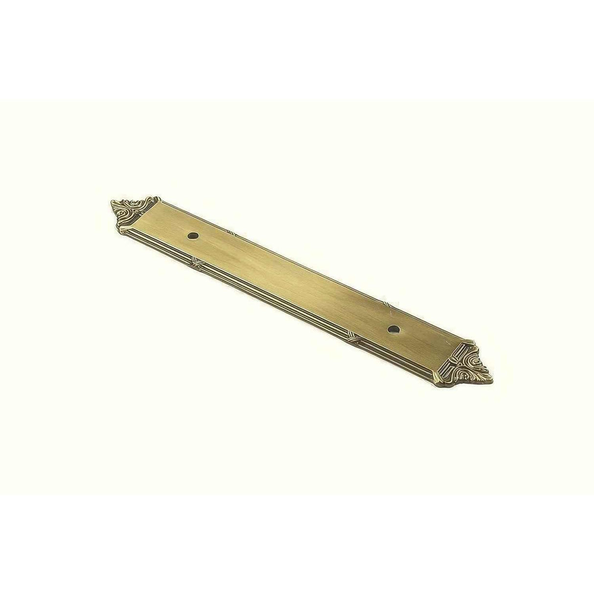 Century Hardware 16069-PA Georgian 96 MM Centers Backplate Polished Antique