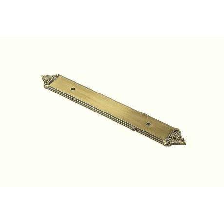 Century Hardware 16069-PA Georgian 96 MM Centers Backplate Polished Antique