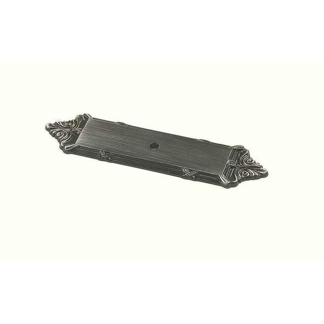 Century Hardware 16079-ASH Georgian 4-3/16 Overall Backplate Antique Pewter