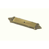 Century Hardware 16079-PA Georgian 4-3/16 Overall Backplate Polished Antique