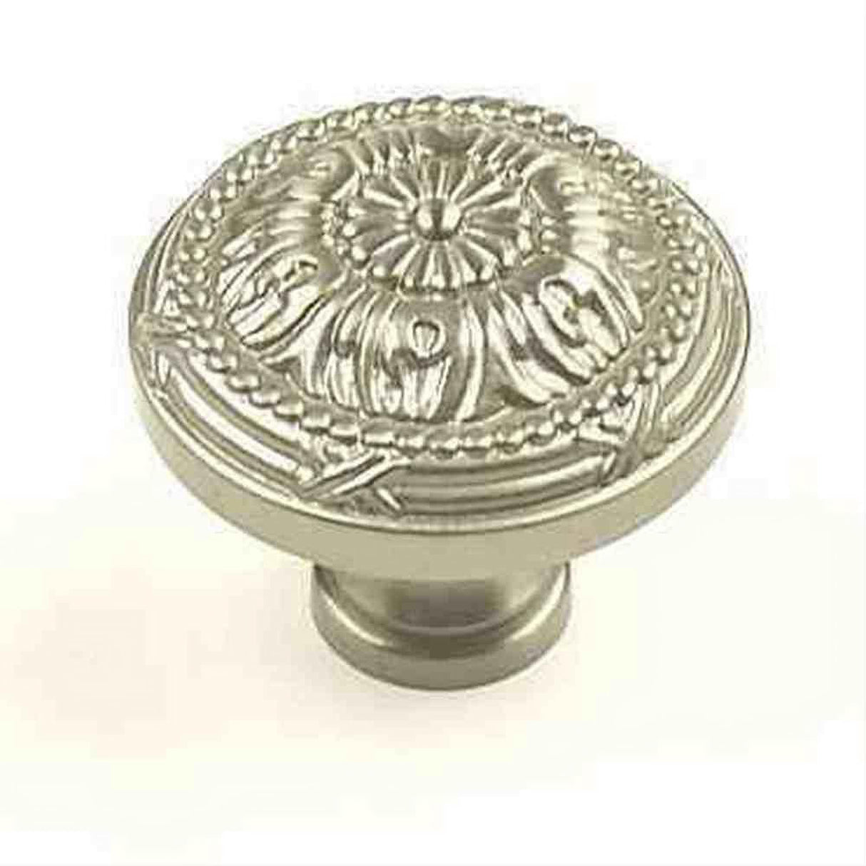 Century Hardware 18018-MSN Georgian 1-1/2" DIA Designer Cabinet Knob Matt Satin Nickel