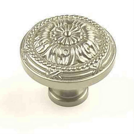 Century Hardware 18018-MSN Georgian 1-1/2" DIA Designer Cabinet Knob Matt Satin Nickel